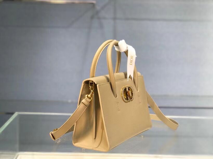 DIOR MEDIUM ST HONORE TOTE Grained Calfskin M9321UMBA Beige