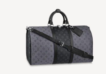 Louis Vuitton KEEPALL BANDOULIERE 50 M45392 black