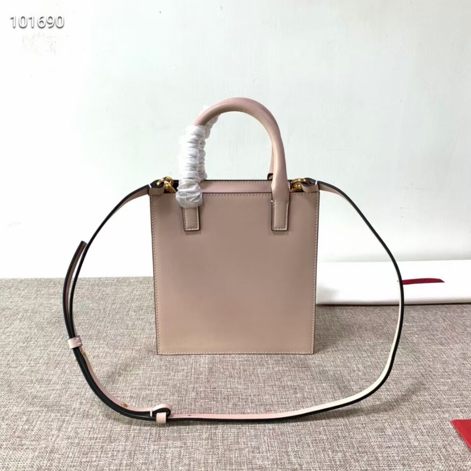 VALENTINO Origianl leather tote V2022 light pink