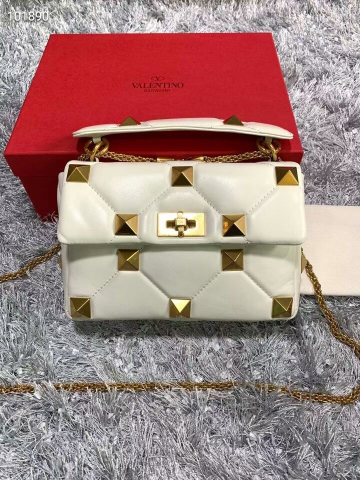 Valentino mini Garavani Roman Stud V2061 white