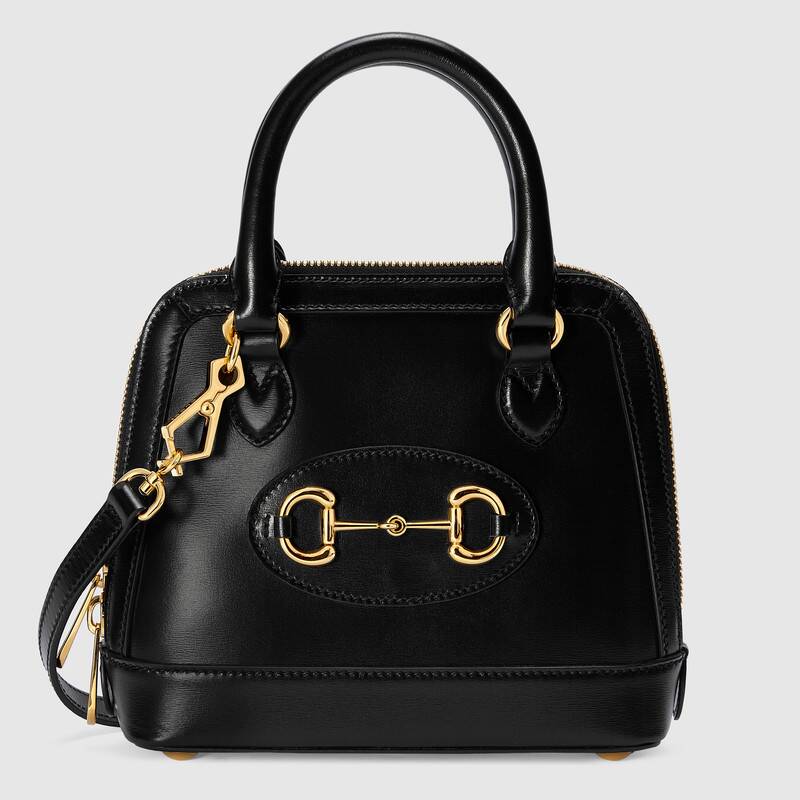 Gucci Horsebit 1955 mini top handle bag 640716 black