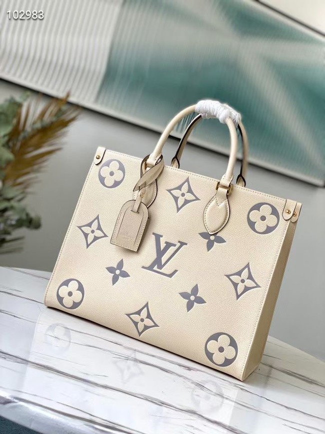 Louis Vuitton Original Onthego medium tote bag M45495 cream