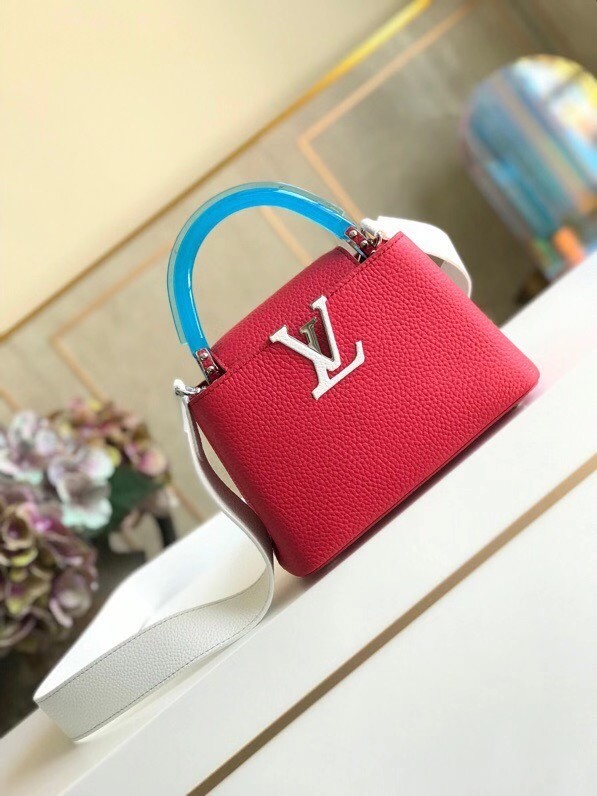 Louis vuitton CAPUCINES MINI M56072 RED