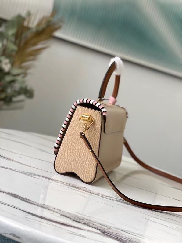 Louis vuitton original TWIST MM M50283 Apricot