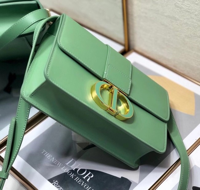 DIOR 30 MONTAIGNE BAG green Box Calfskin M9203UM