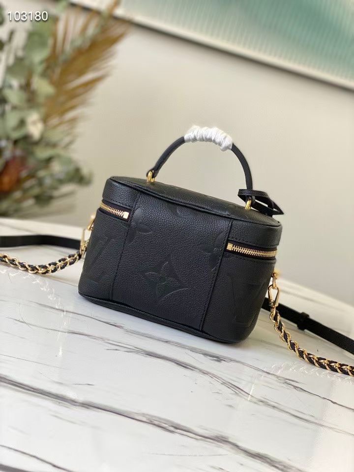 Louis Vuitton Original VANITY PM M45598 black