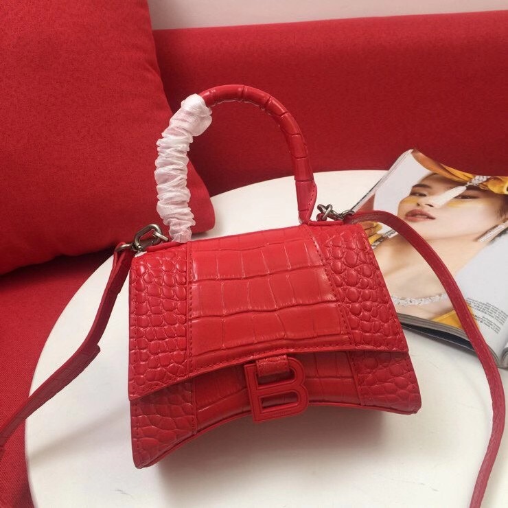 Balenciaga Original Leather 2595 red