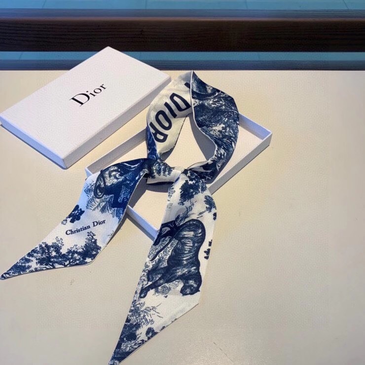 DIOR OBLIQUE MITZAH SCARF Silk Twill 85CDO