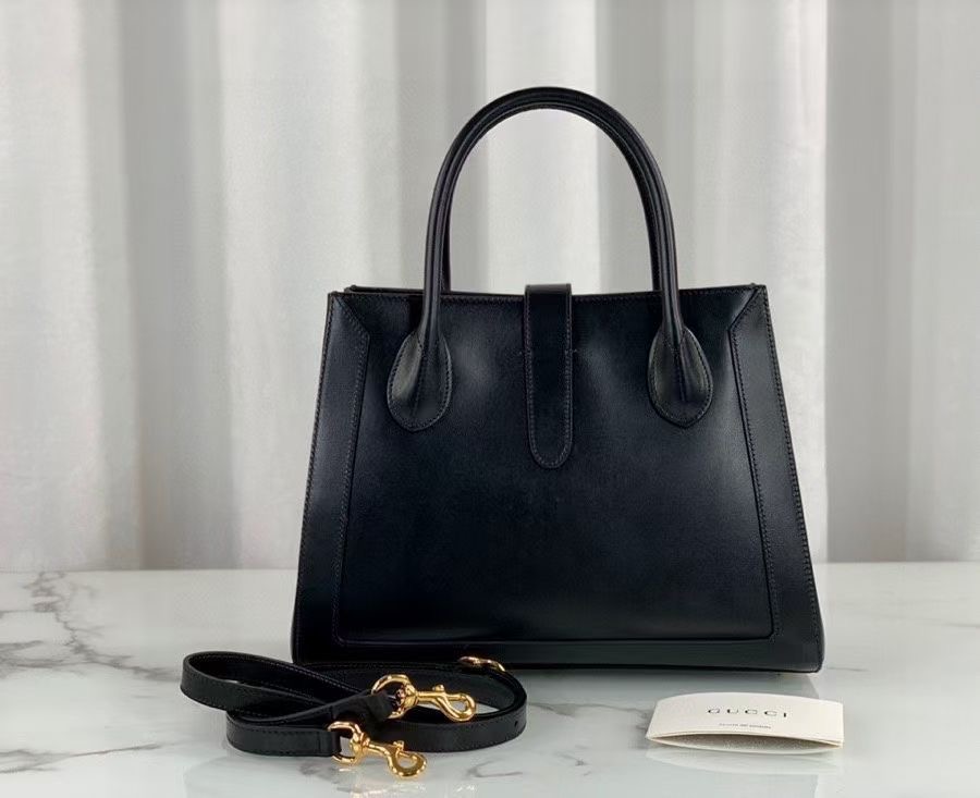 Gucci Jackie 1961 medium tote bag 649016 black