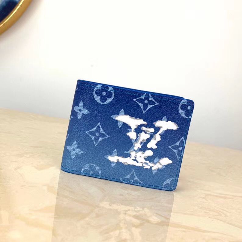 Louis Vuitton Multiple Wallet M60895 Blue