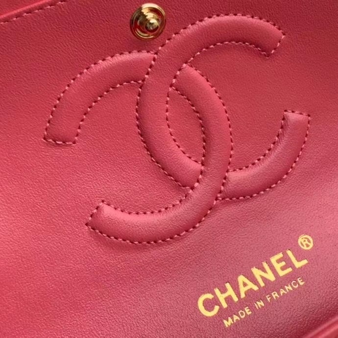 Chanel Flap Shoulder Bag Original Sheepskin leather A1112 pink