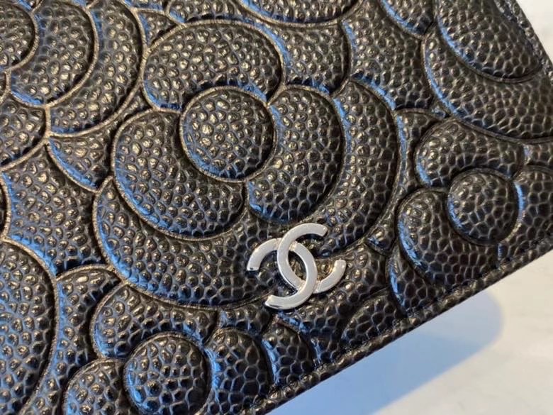 chanel classic clutch with chain Lambskin & Gold-Tone Metal AP3318 black