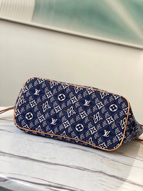 Louis vuitton SINCE 1854 NEVERFULL MM M57484 blue