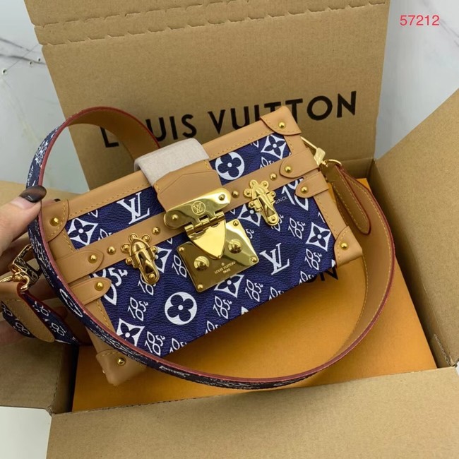 Louis vuitton SINCE 1854 PETITE MALLE M57212 blue