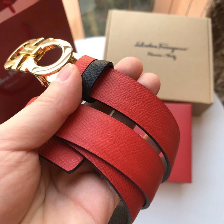 Ferragamo Original Calf Leather 25MM 4991-10