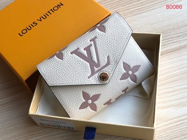 Louis vuitton VICTORINE WALLET M80086 Cream