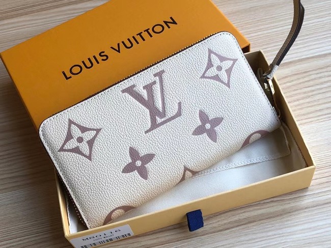 Louis vuitton ZIPPY WALLET M80116 Cream