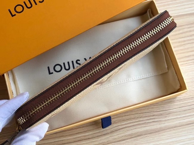 Louis vuitton ZIPPY WALLET M80116 Cream