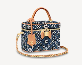 Louis Vuitton SINCE 1854 VANITY PM M57403 blue