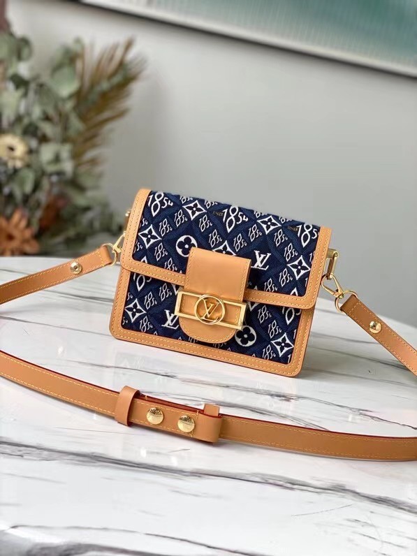 Louis Vuitton mini SINCE 1854 DAUPHINE M57394 blue