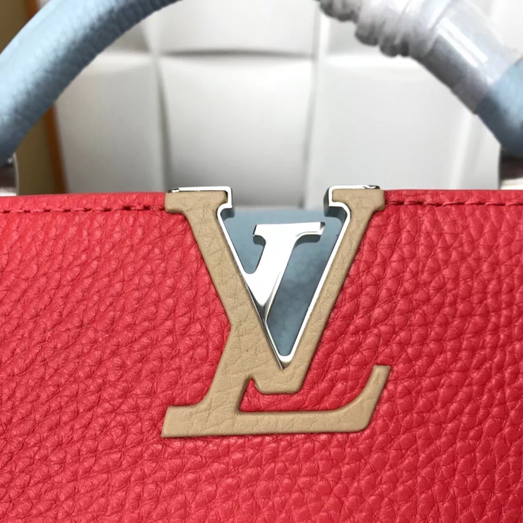 Louis Vuitton CAPUCINES PM M57519 red&blue