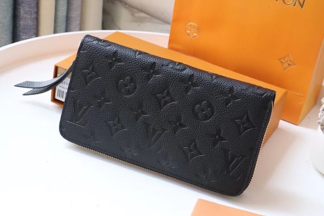 Louis Vuitton Original Monogram Empreinte Wallet M60571 black