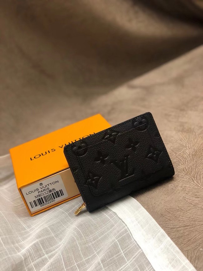 Louis Vuitton Original Monogram Empreinte CLEA WALLET M80152 black