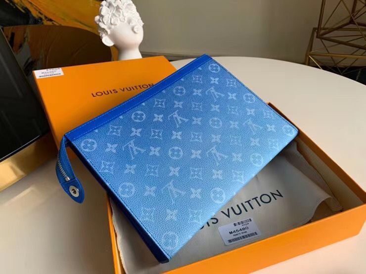 Louis Vuitton POCHETTE VOYAGE MM M45480 Blue