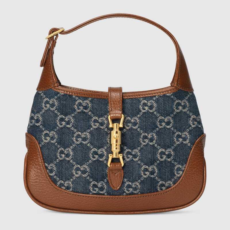 Gucci Jackie 1961 mini shoulder bag 637092 Dark blue