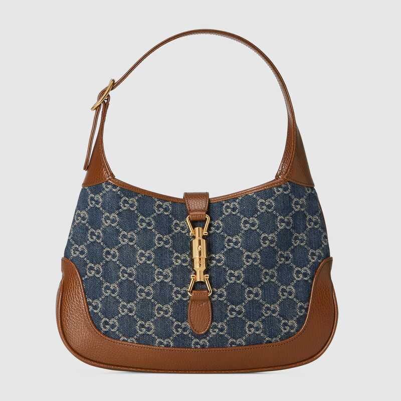 Gucci Jackie 1961 small shoulder bag 636706 Dark blue