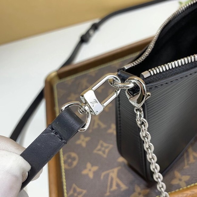 Louis vuitton Original EASY POUCH ON STRAP M80479 BLACK