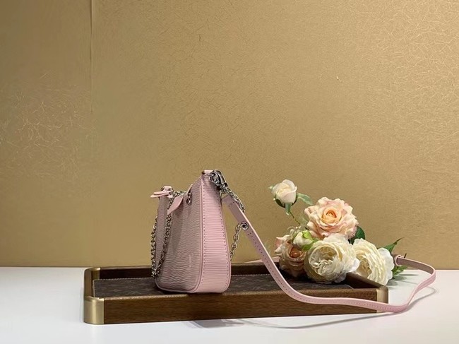 Louis vuitton Original EASY POUCH ON STRAP M80479 Rose Ballerine Pink