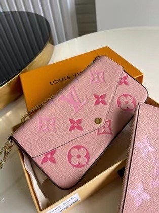 Louis Vuitton FELICIE POCHETTE M80498 pink