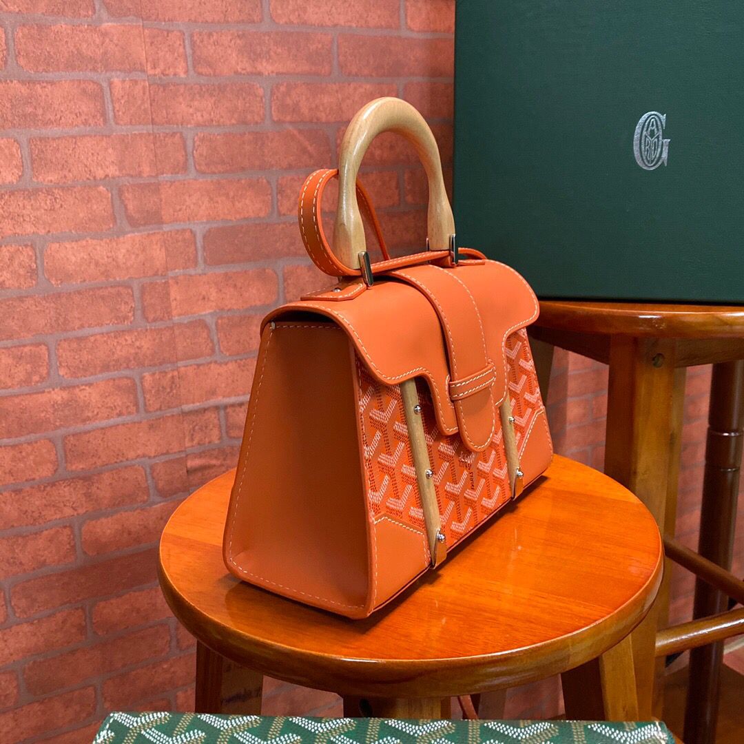 Goyard mini saigon tote bag 55632 Orange