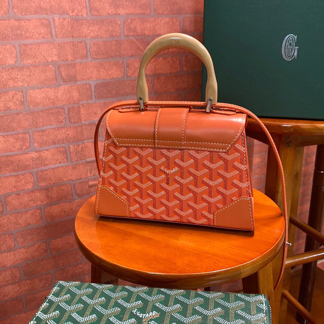 Goyard mini saigon tote bag 55632 Orange