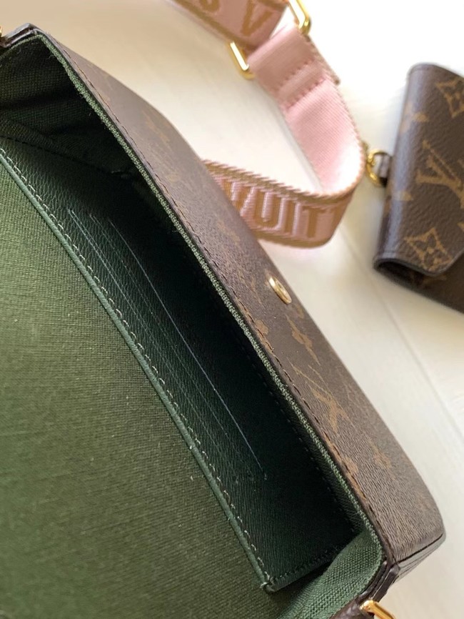 Louis Vuitton FELICIE STRAP & GO M80091 Khaki Green