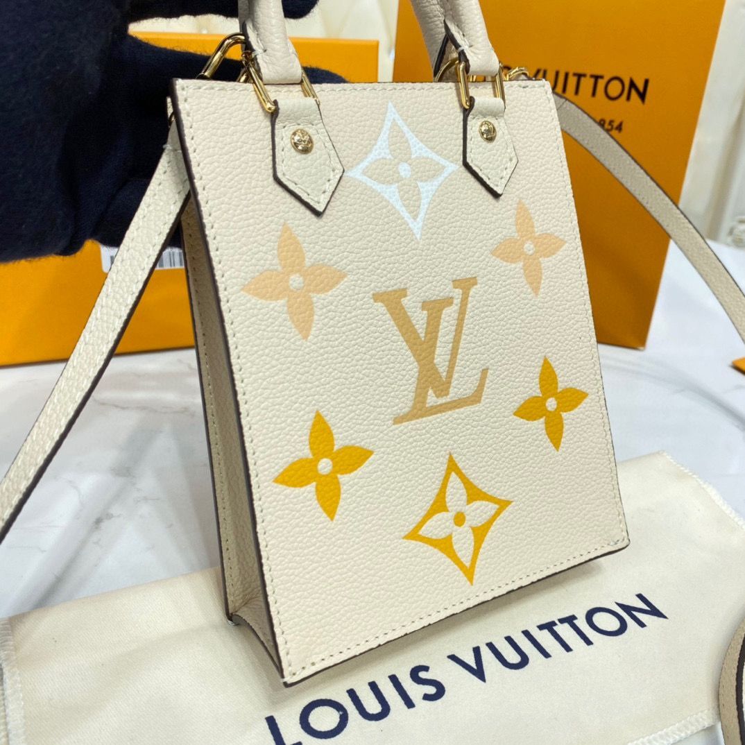 Louis vuitton SINCE 1854 PETIT SAC PLAT M80449 Orange