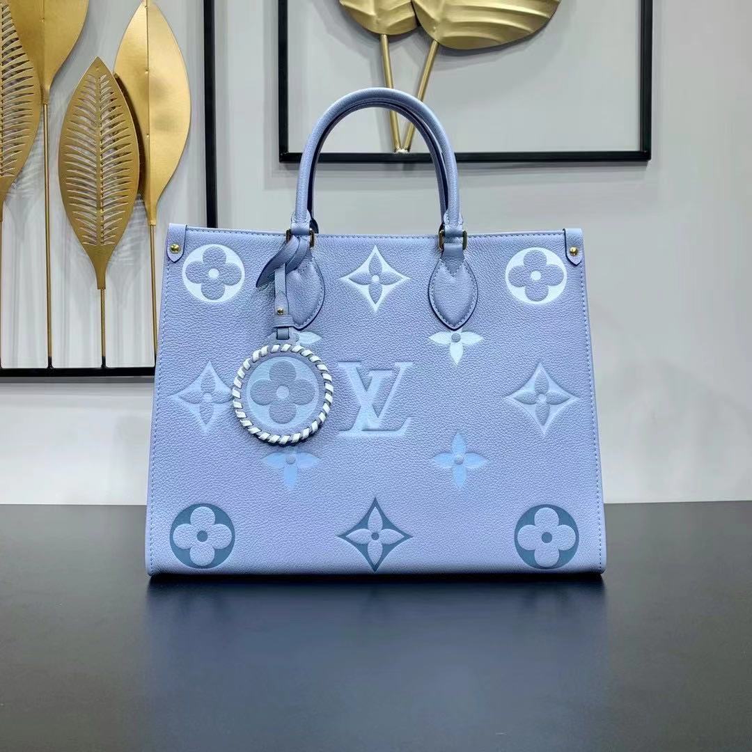 Louis Vuitton ONTHEGO MM M45718 Summer Blue