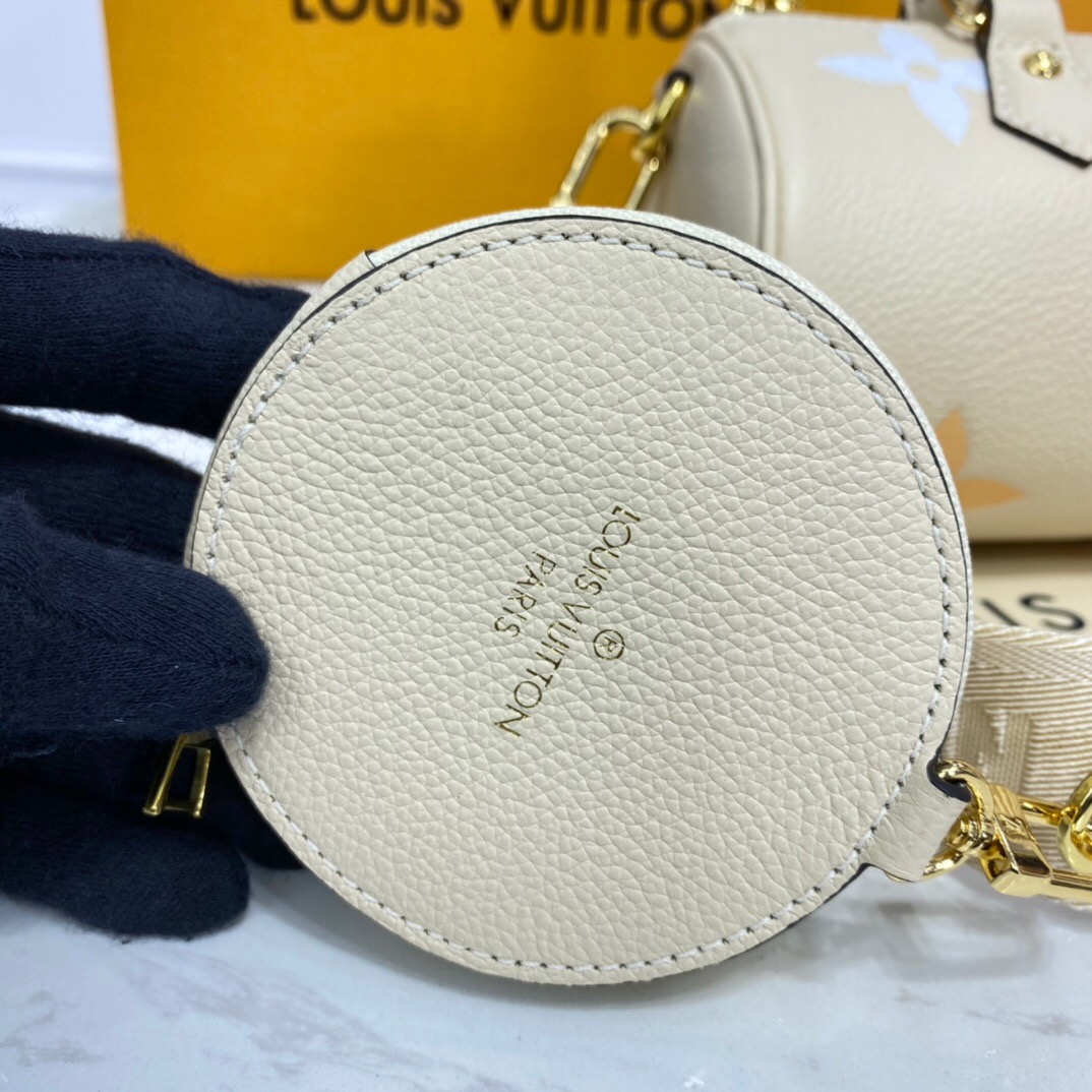 Louis Vuitton PAPILLON BB M45708 Cream&Saffron