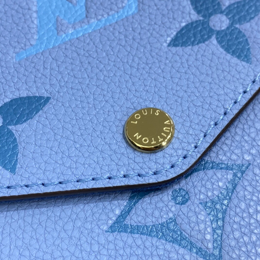 Louis Vuitton FELICIE POCHETTE M80498 Summer Blue