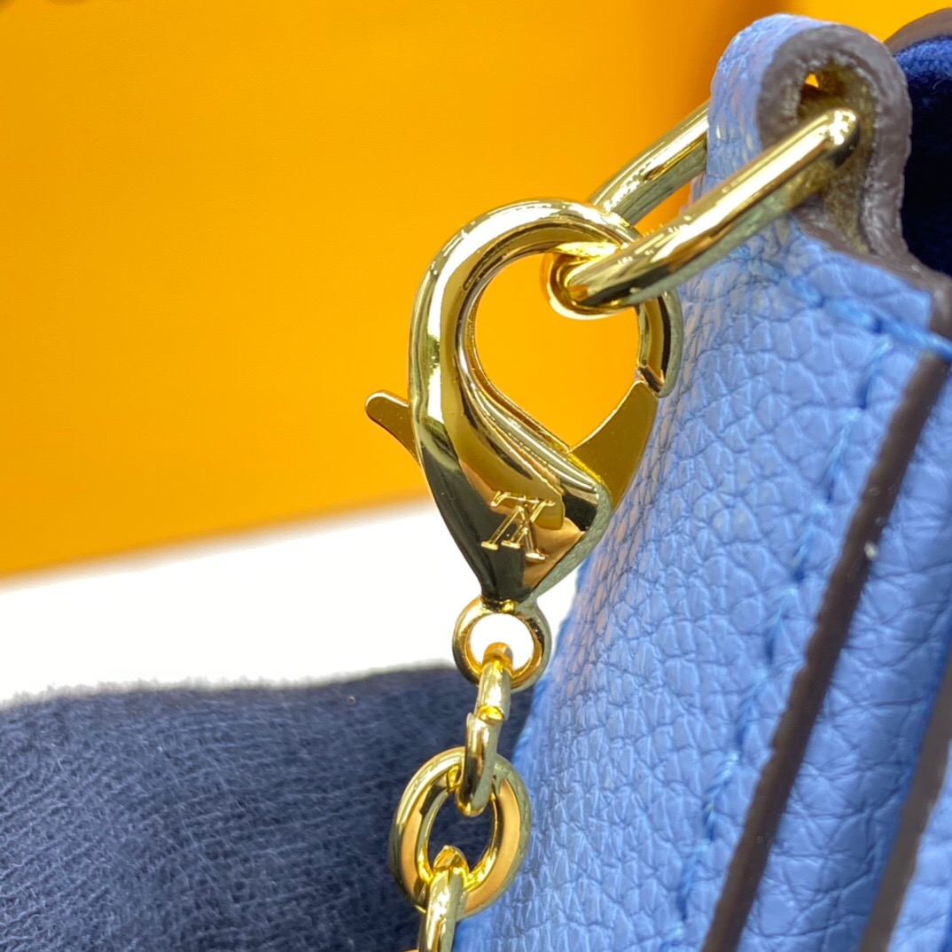 Louis Vuitton FELICIE POCHETTE M80498 Summer Blue