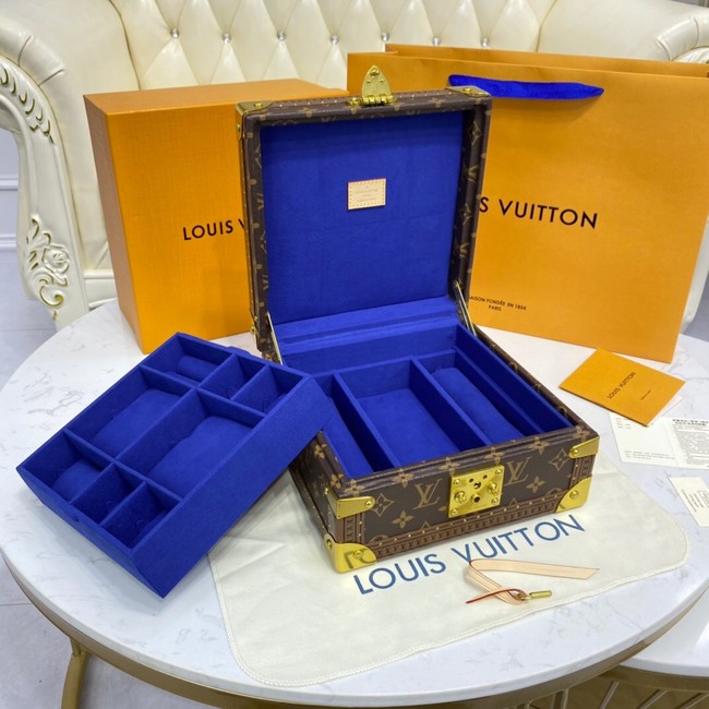 Louis Vuitton NICE JEWELRY CASE M47120 blue