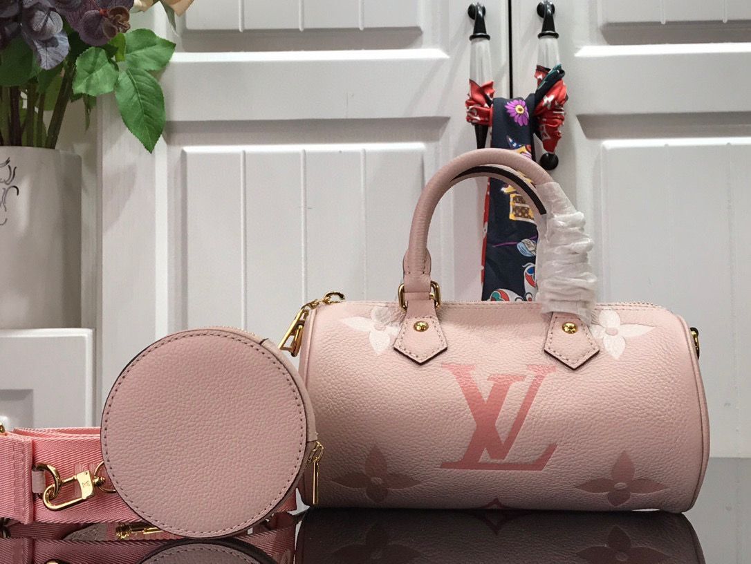 Louis Vuitton PAPILLON BB M45708 Pink&Saffron