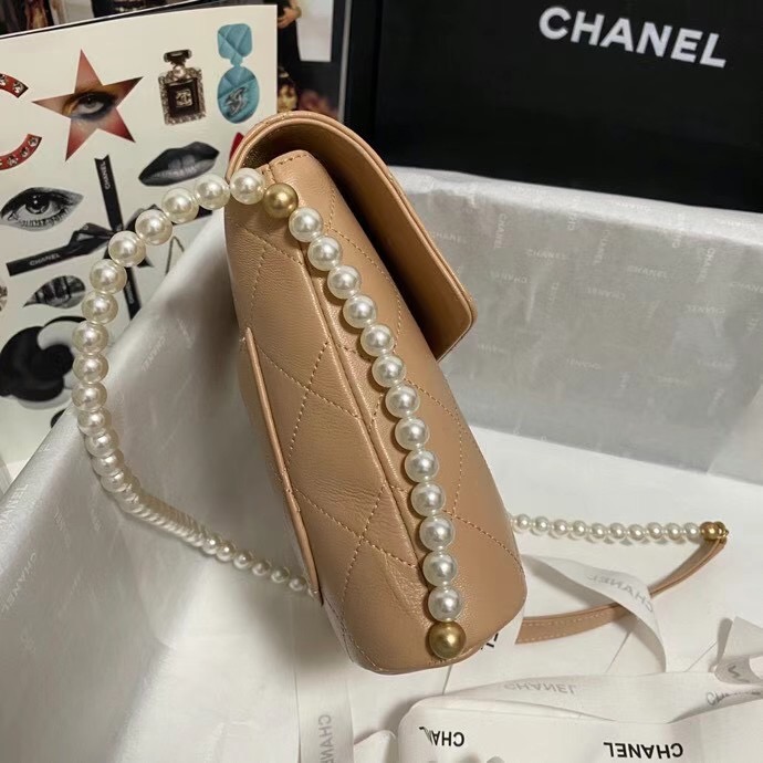 Chanel small hobo bag AS2503 Cream