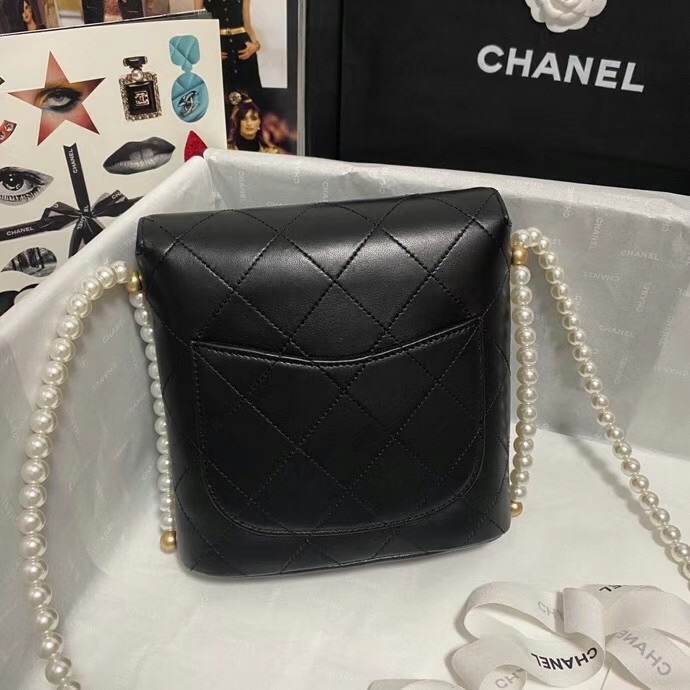 Chanel small hobo bag AS2503 black