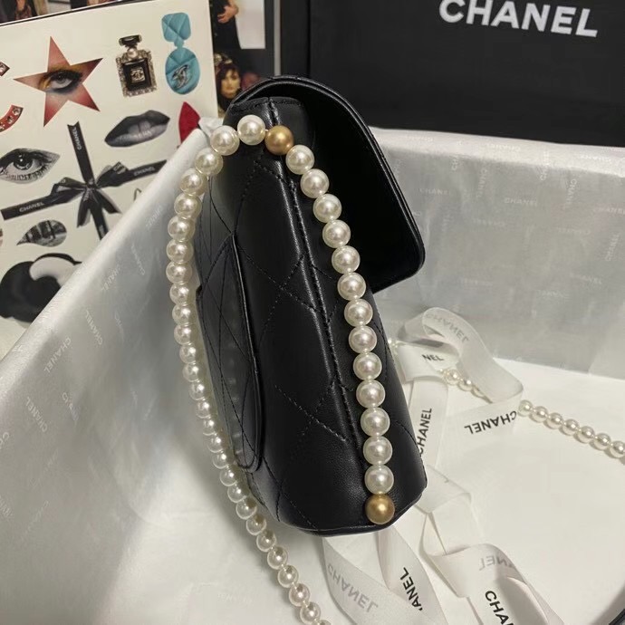 Chanel small hobo bag AS2503 black