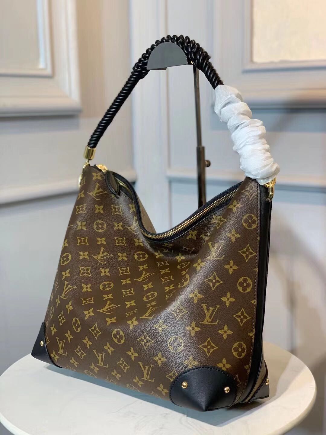 Louis vuitton original Monogram Canvas ARTSY MM M44869 Black