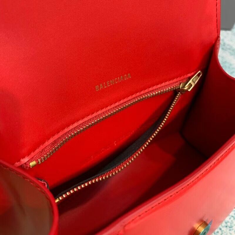 Balenciaga HOURGLASS SMALL TOP HANDLE BAG B108895-1 red 