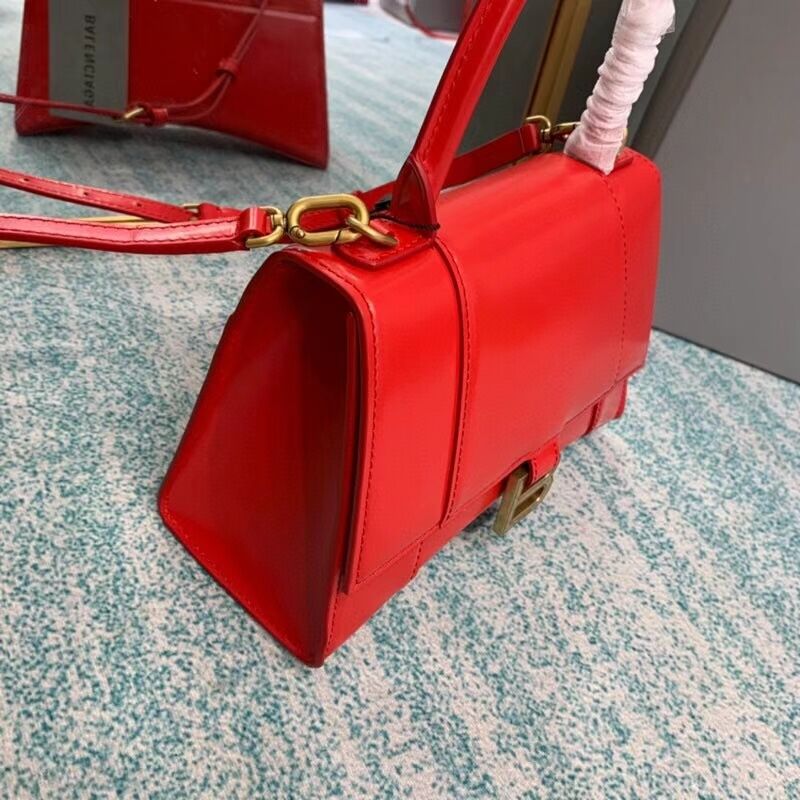 Balenciaga HOURGLASS SMALL TOP HANDLE BAG B108895-1 red 