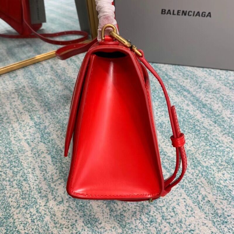 Balenciaga HOURGLASS SMALL TOP HANDLE BAG B108895-1 red 